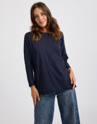 Maglia Cotone Over Taglio Laser