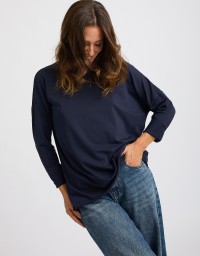 Maglia Cotone Over Taglio Laser