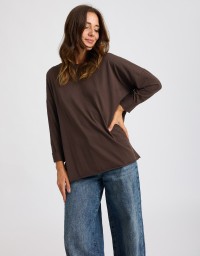 Maglia Cotone Over Taglio Laser