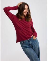 Maglia Cotone Slim Taglio Laser