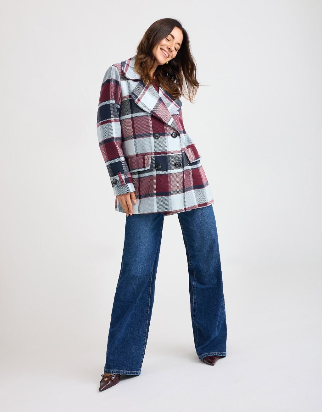 Cappotto Midi Quadro