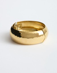 Bracciale Rigido Effetto Martellato