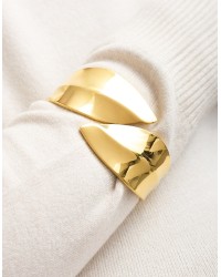 Bracciale Foglia Rigido
