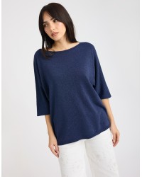 Maglioncino Over Filo Lurex