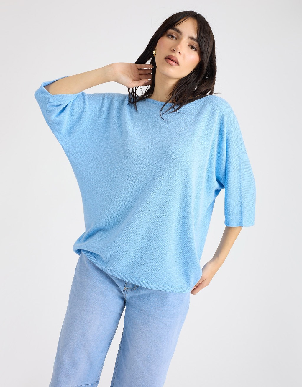 Maglioncino Over Filo Lurex