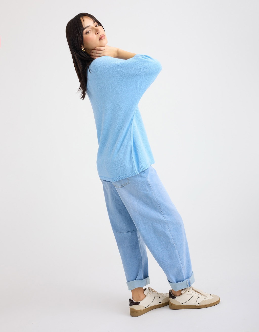Maglioncino Over Filo Lurex