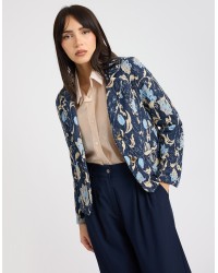 Giacca Jaquard Fantasia Lurex