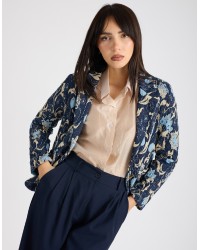 Giacca Jaquard Fantasia Lurex