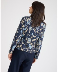 Giacca Jaquard Fantasia Lurex