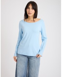 Maglia Cotone Slim Taglio Laser