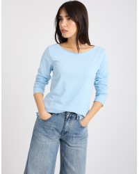 Maglia Cotone Slim Taglio Laser