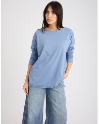 Maglia Cotone Over Taglio Laser