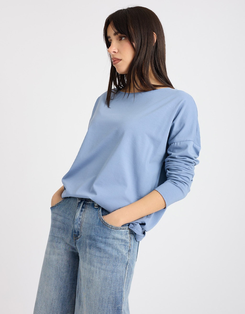 Maglia Cotone Over Taglio Laser