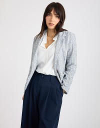 Giacca Jacquard Lurex