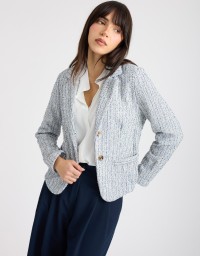 Giacca Jacquard Lurex