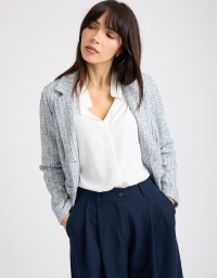 Giacca Jacquard Lurex
