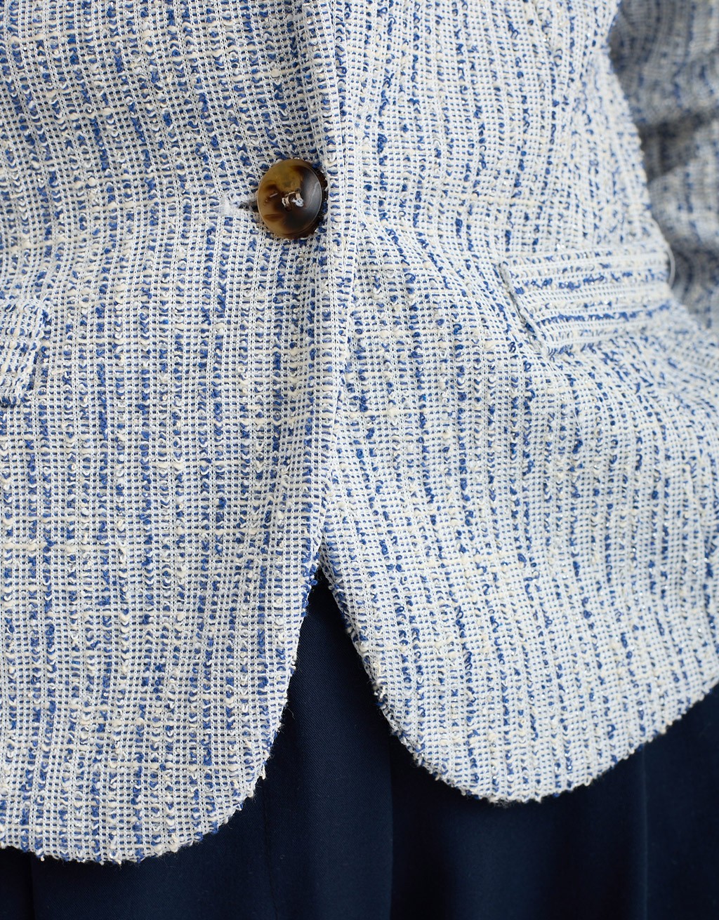Giacca Jacquard Lurex