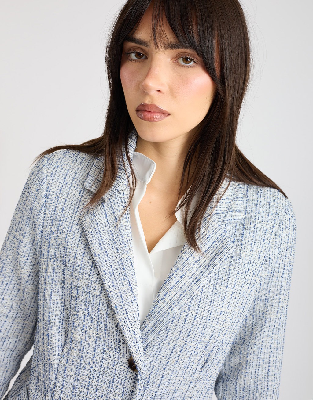 Giacca Jacquard Lurex