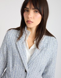 Giacca Jacquard Lurex