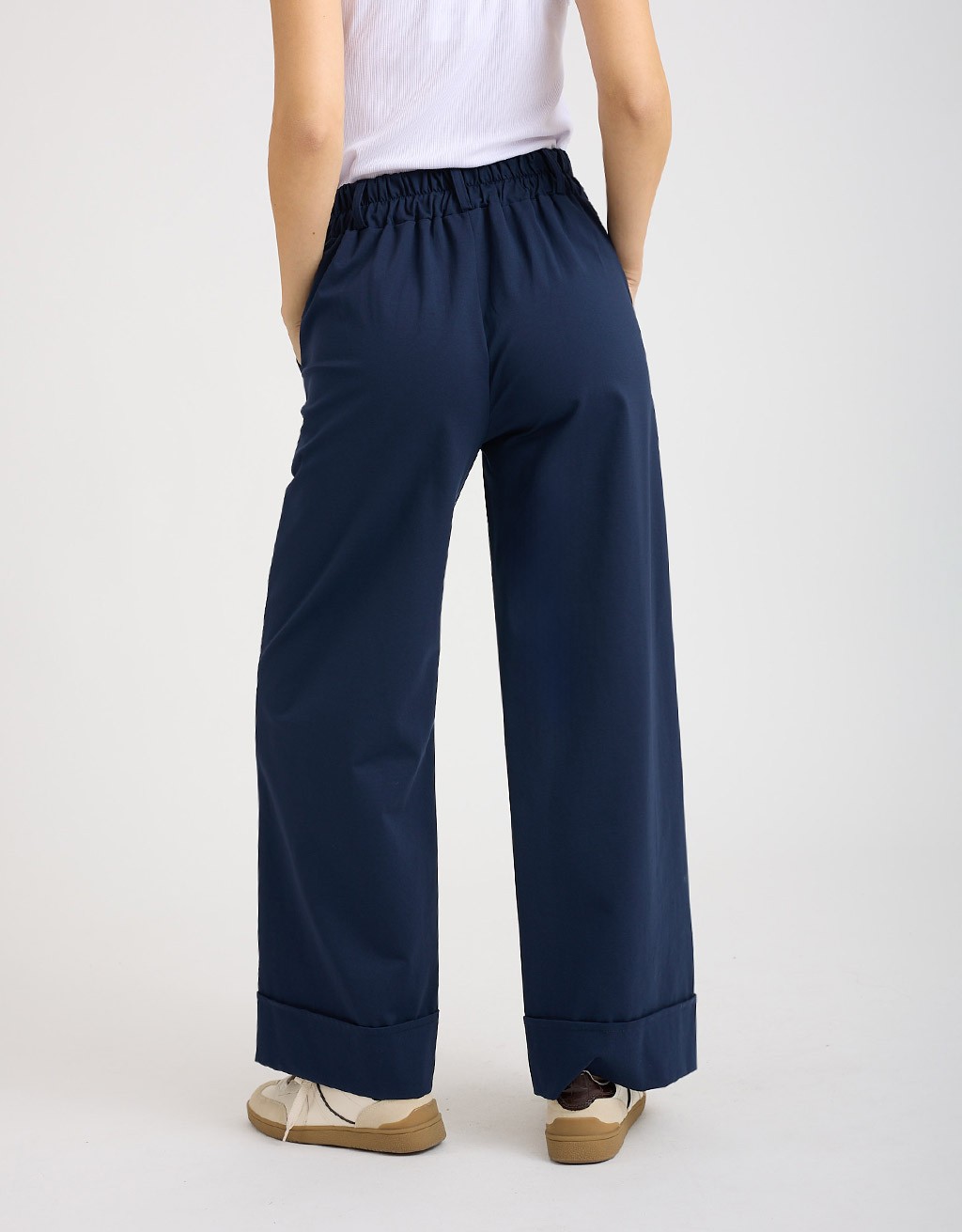 Pantalone Palazzo Risvolto Punto Milano