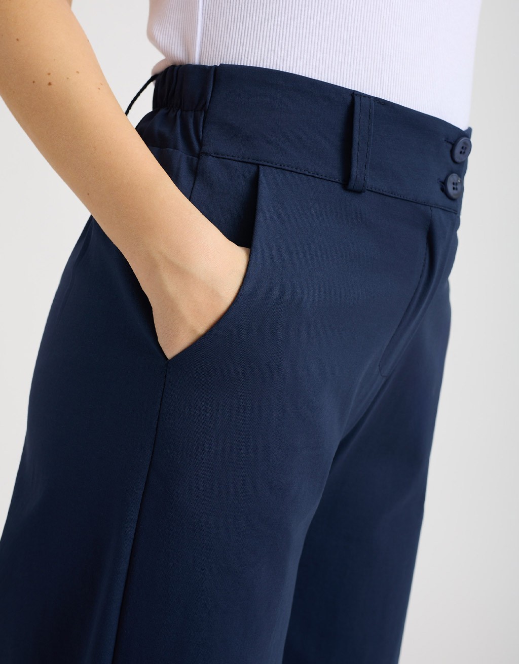 Pantalone Palazzo Risvolto Punto Milano