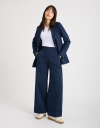 Pantalone Palazzo Risvolto Punto Milano
