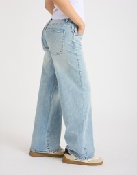 Jeans Palazzo Vita Medio Bassa