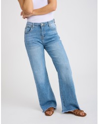 Jeans Wide Sfrangiato