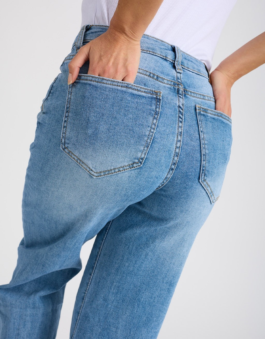 Jeans Wide Sfrangiato