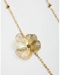 Collana Acciaio Fiori