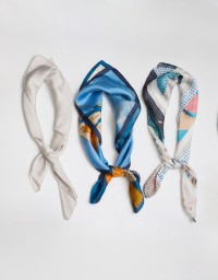 Set Tre Foulard Beige