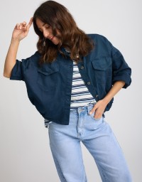 Giacca Bomber Crop