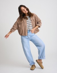 Giacca Bomber Crop