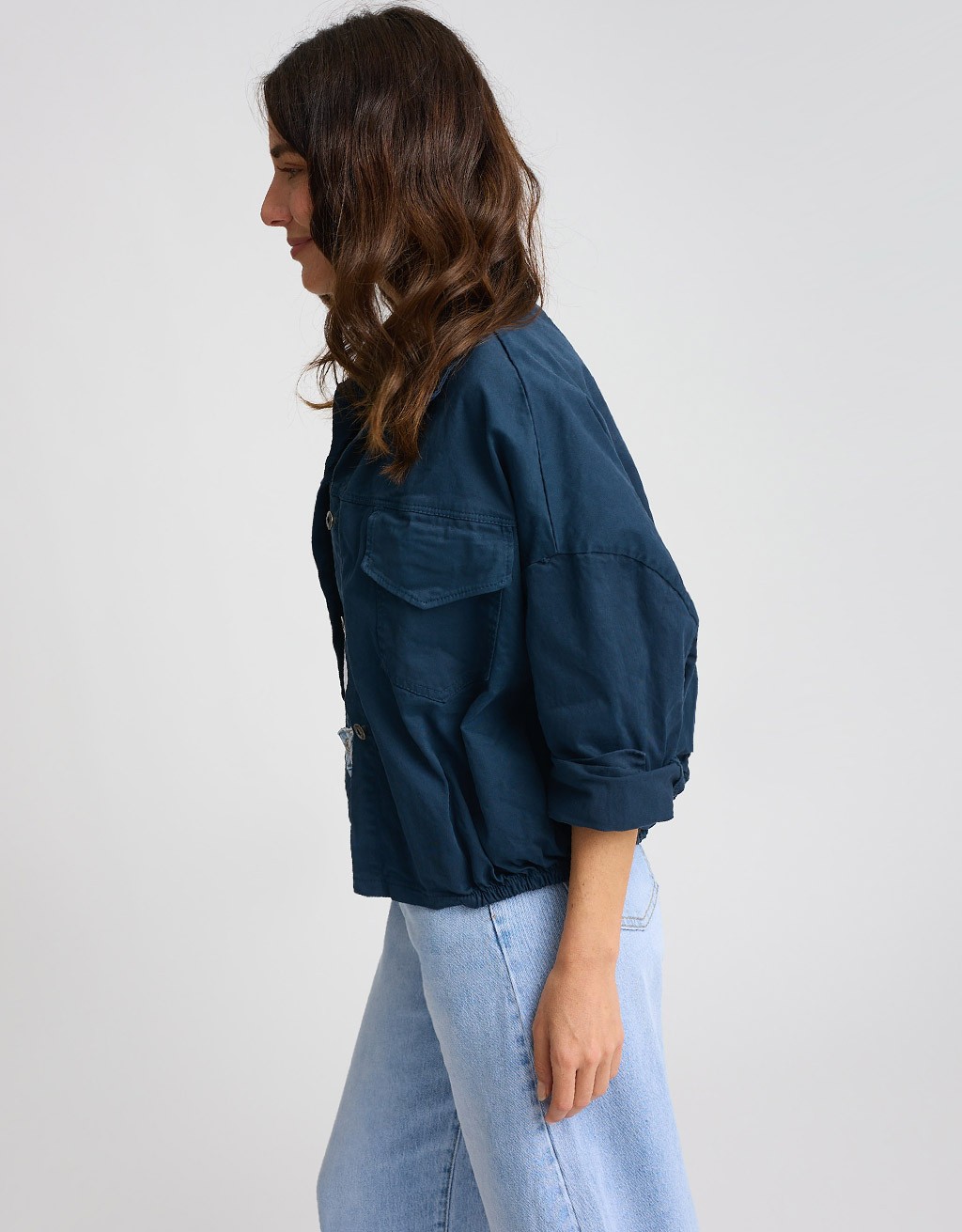 Giacca Bomber Crop