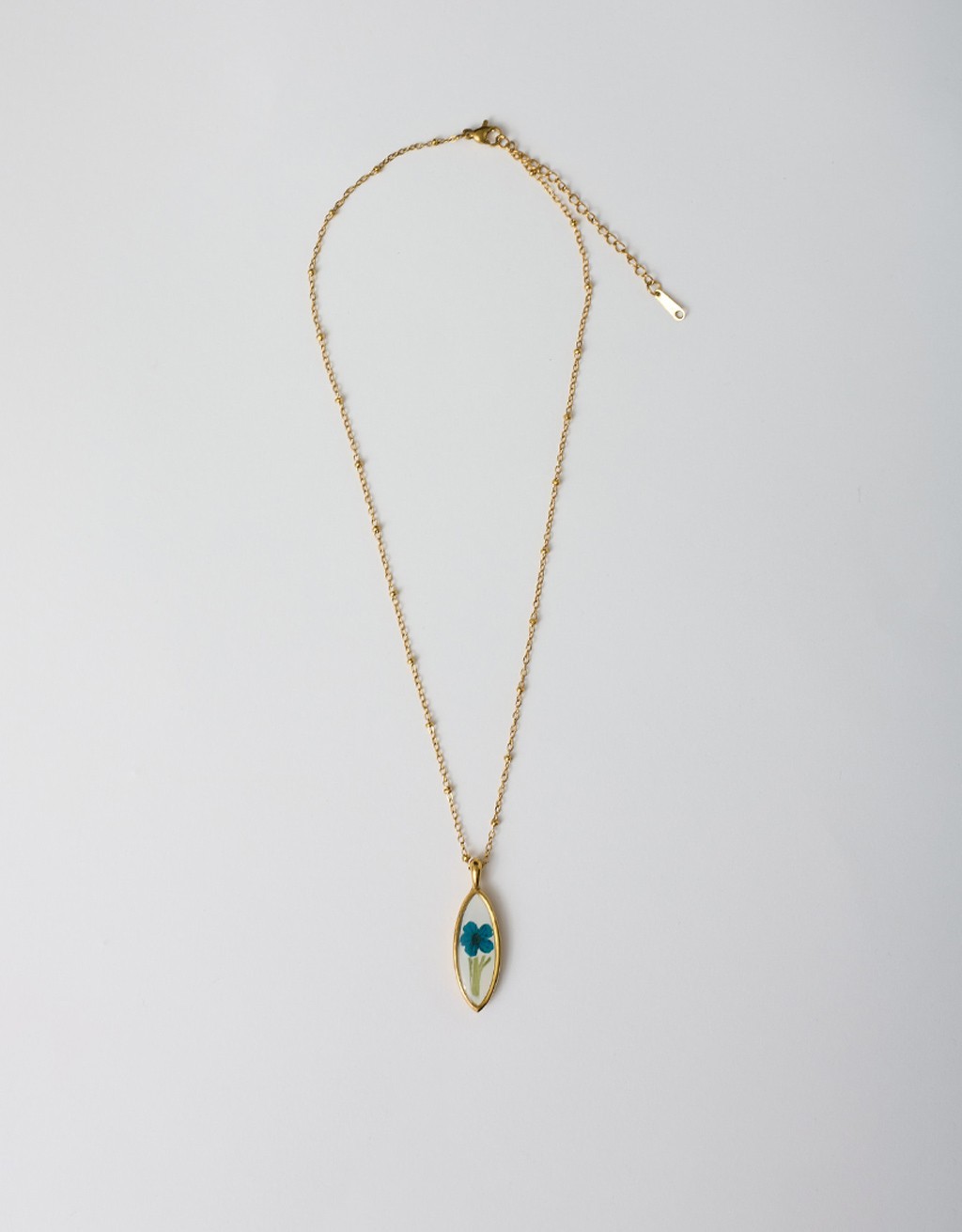 Collana Fiore Blu