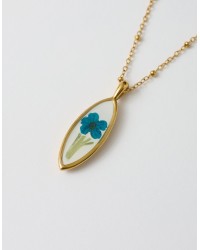 Collana Fiore Blu