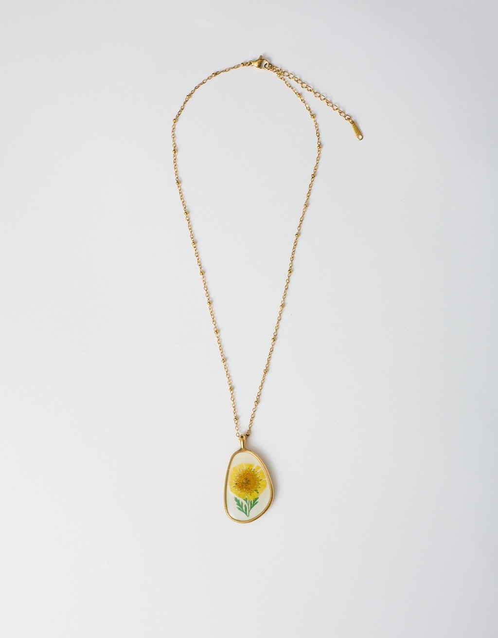 Collana Fiore Giallo