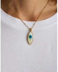 Collana Fiore Blu