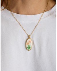 Collana Fiore Rosa