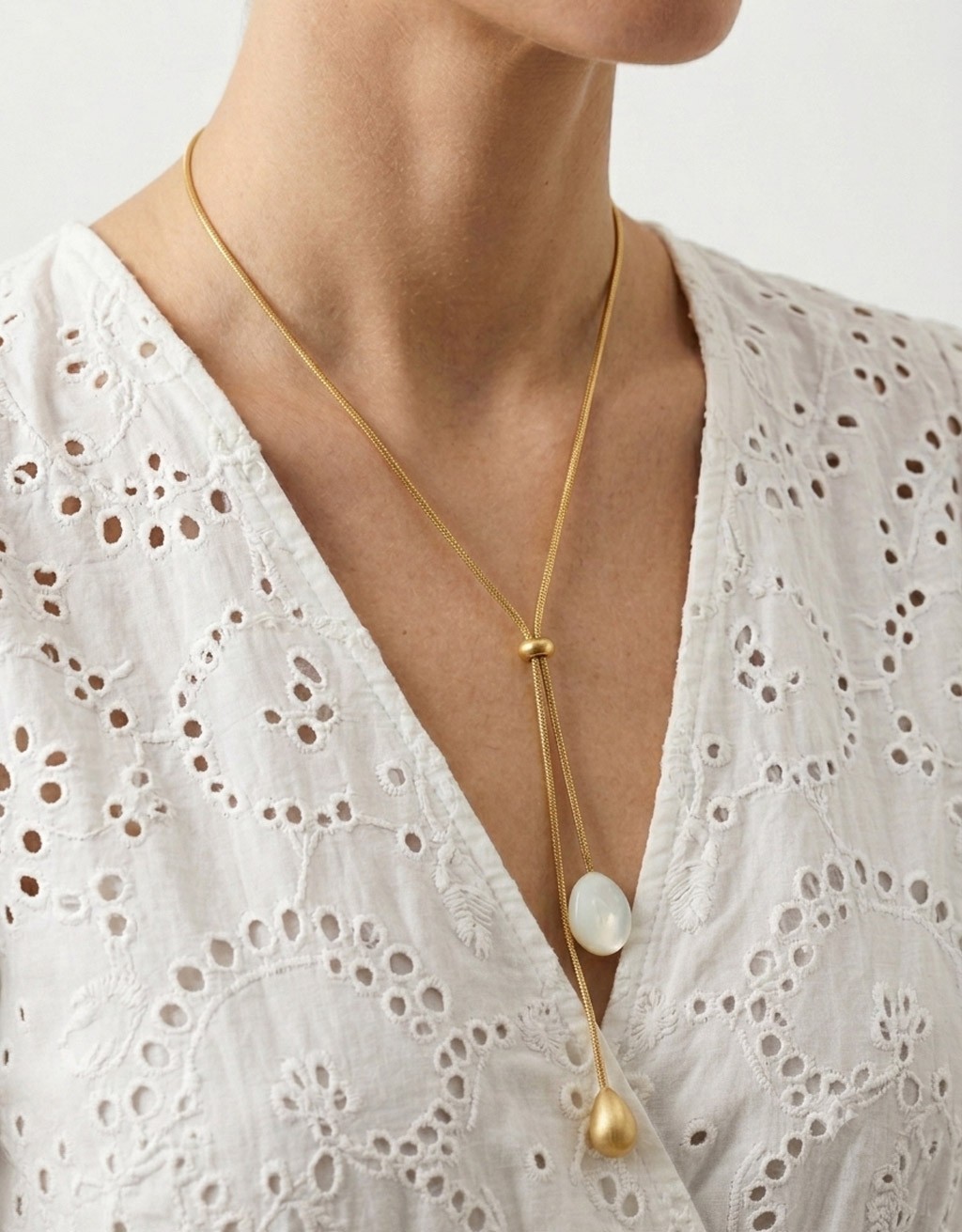 Collana Cravatta Goccia
