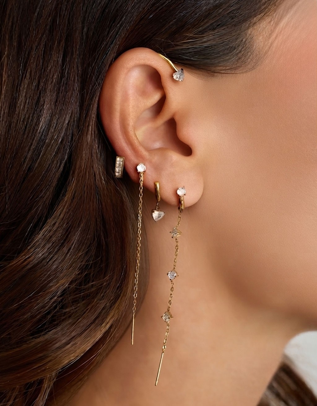 Ear Cuff Pendenti