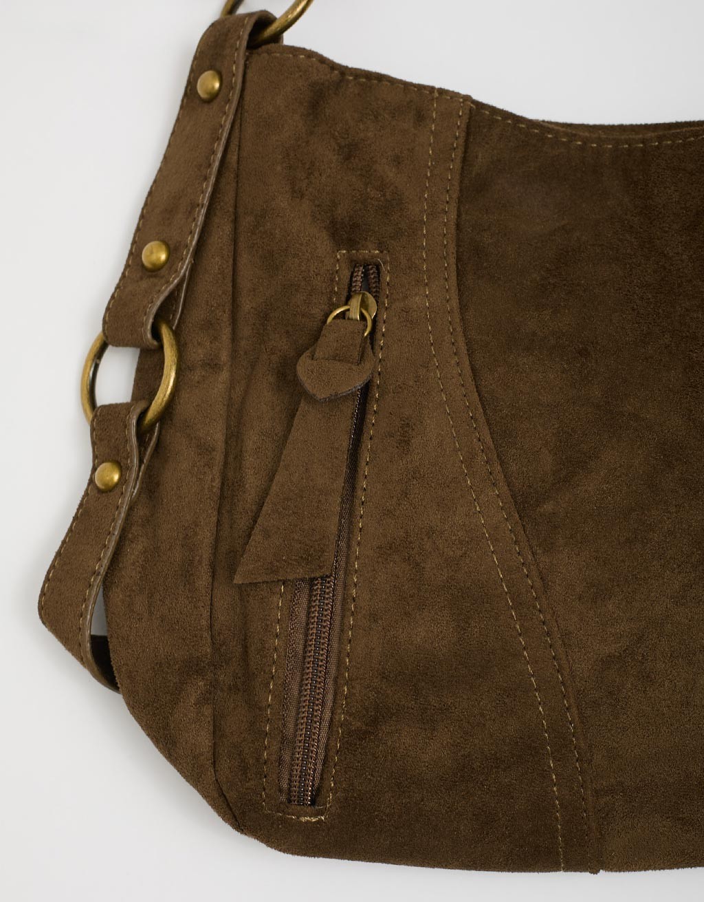 Borsa Hobo tessuto Effetto Dainetto