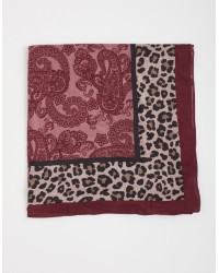 Sciarpina Paisley & Leopardato