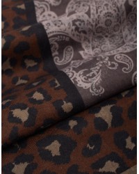 Sciarpina Paisley & Leopardato