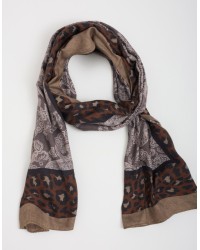 Sciarpina Paisley & Leopardato