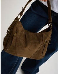 Borsa Hobo tessuto Effetto Dainetto