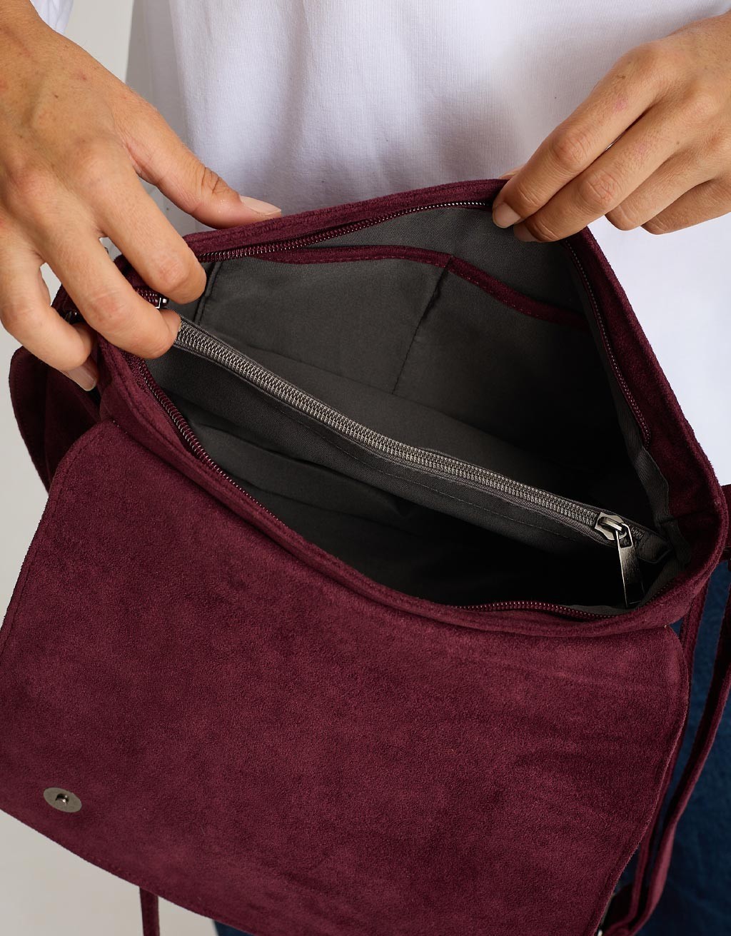 Borsa Crossbody Cerniere