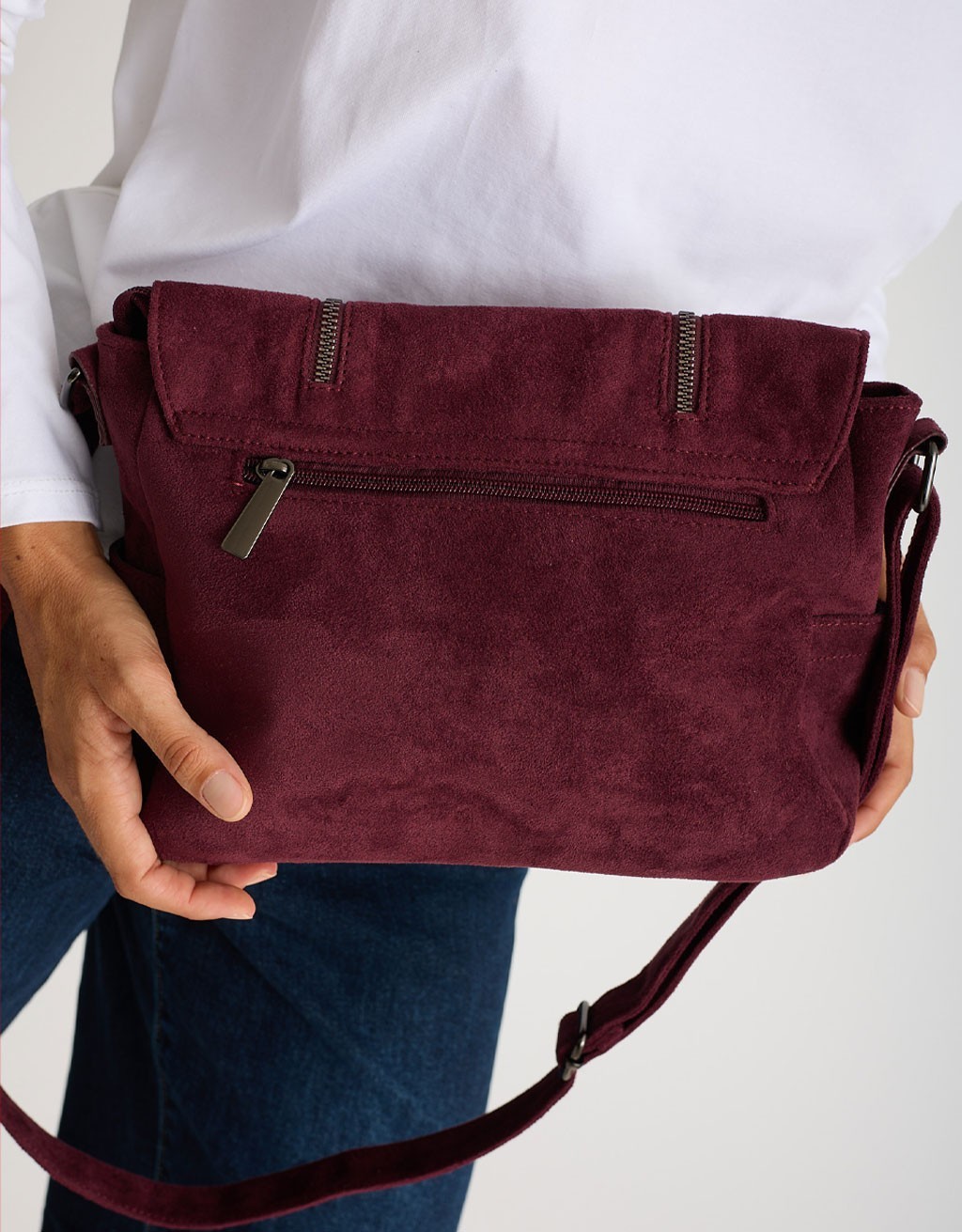 Borsa Crossbody Cerniere