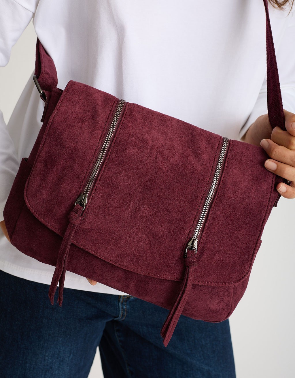 Borsa Crossbody Cerniere