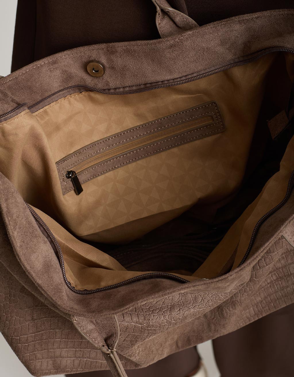 Borsa Effetto Cocco 2 in 1 Trasformabile